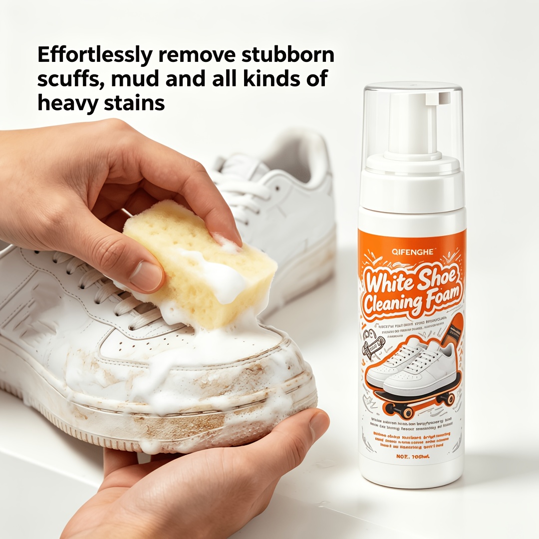 Portable No Rinse White Shoe C - Sneaker Leather Care 评论和价格