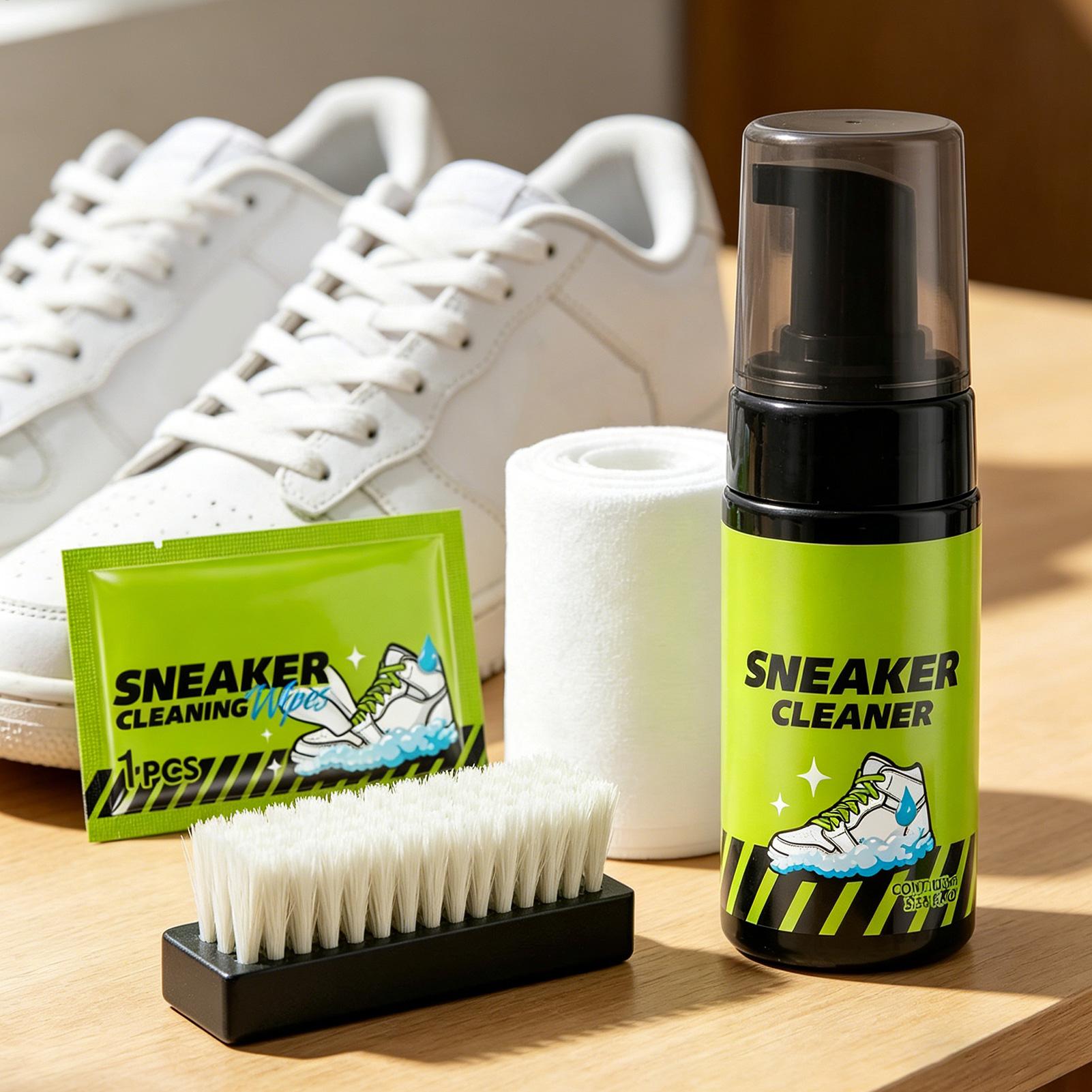 Sneaker Cleaner 4 Pieces 100ml - Sneaker Care For Canvas Fabrics 评论和价格
