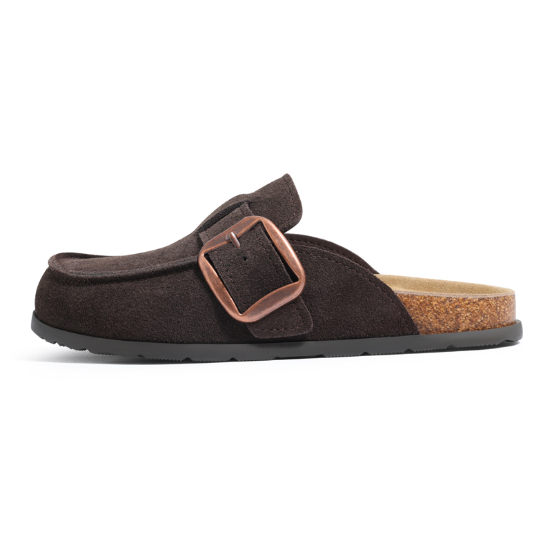 Litfun Genuine Suede Clogs Sli - Insole Memory Foam 评论和价格