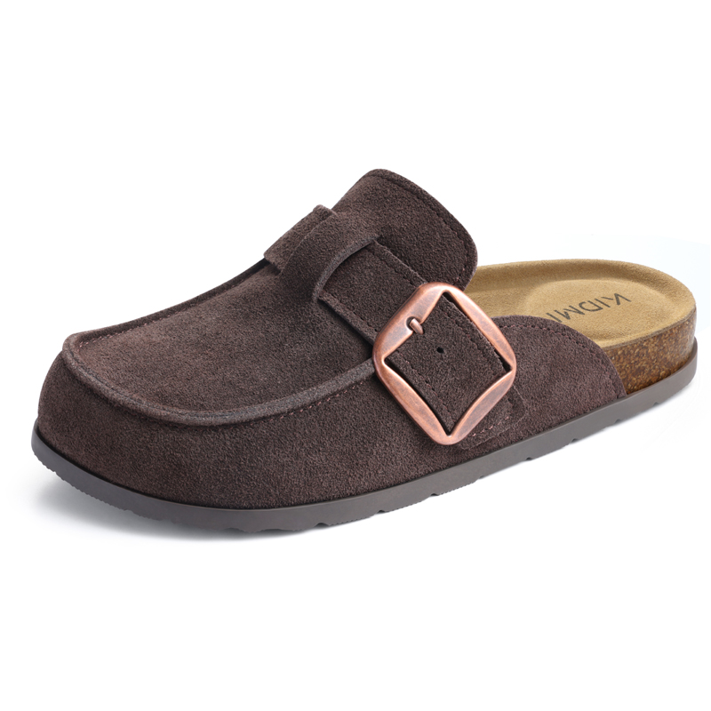 Litfun Genuine Suede Clogs Sli - Insole Memory Foam 评论和价格