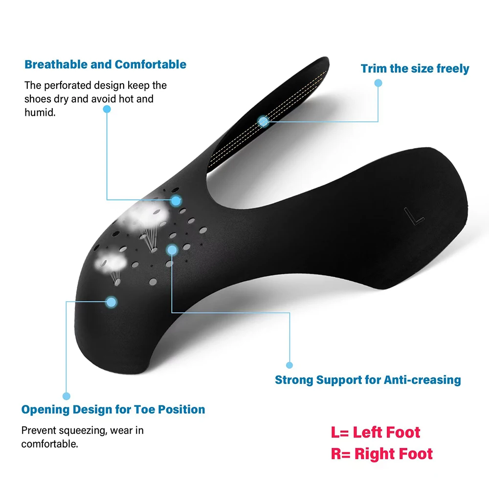 5pairs Crease Protector Shoe H - Crease Protector Toe 评论和价格