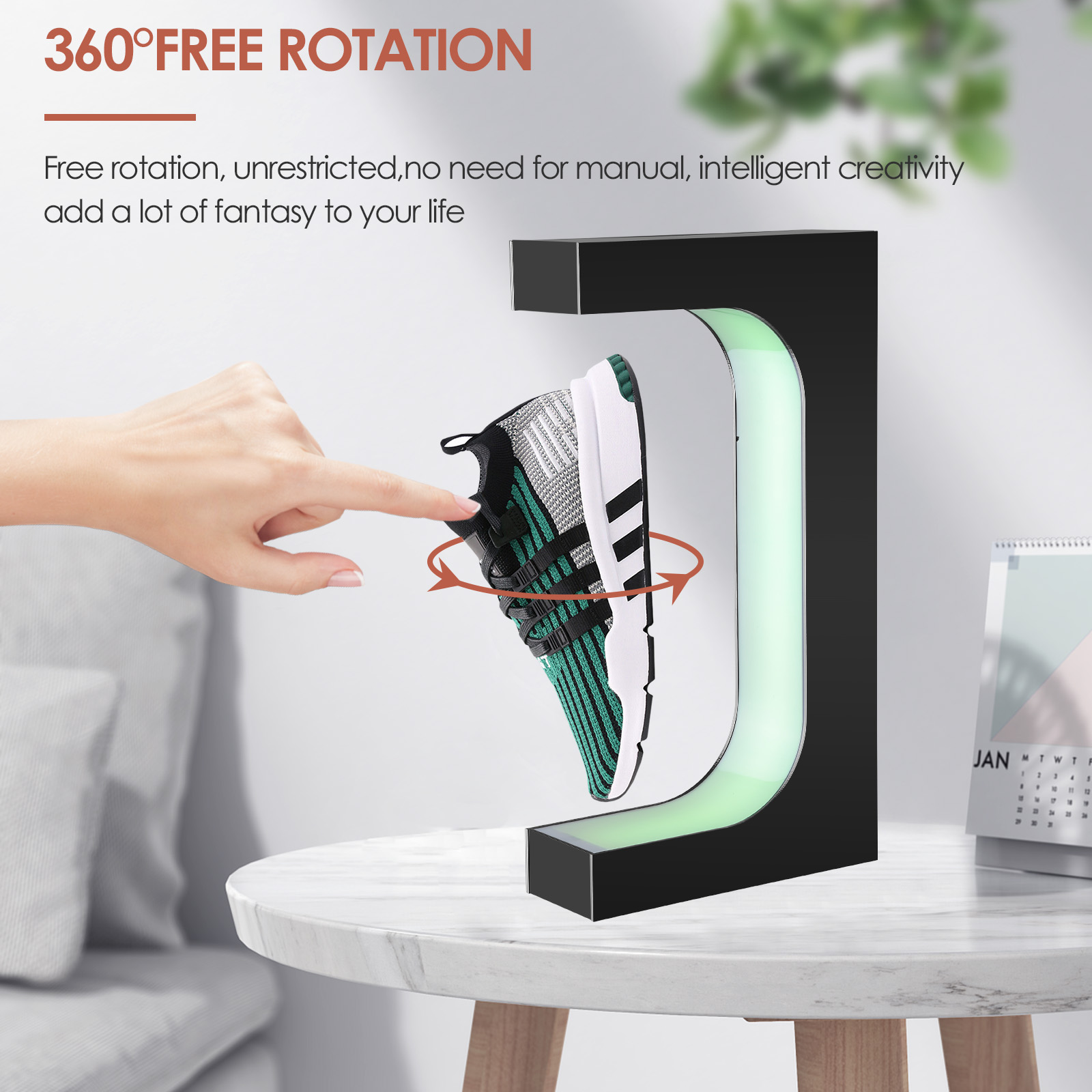 Floating Shoe Display Magnetic - Shoe Box Display 评论和价格