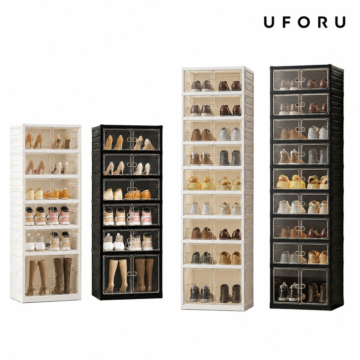 Installation-Free Foldable Sho - Shoe Box Display 评论和价格