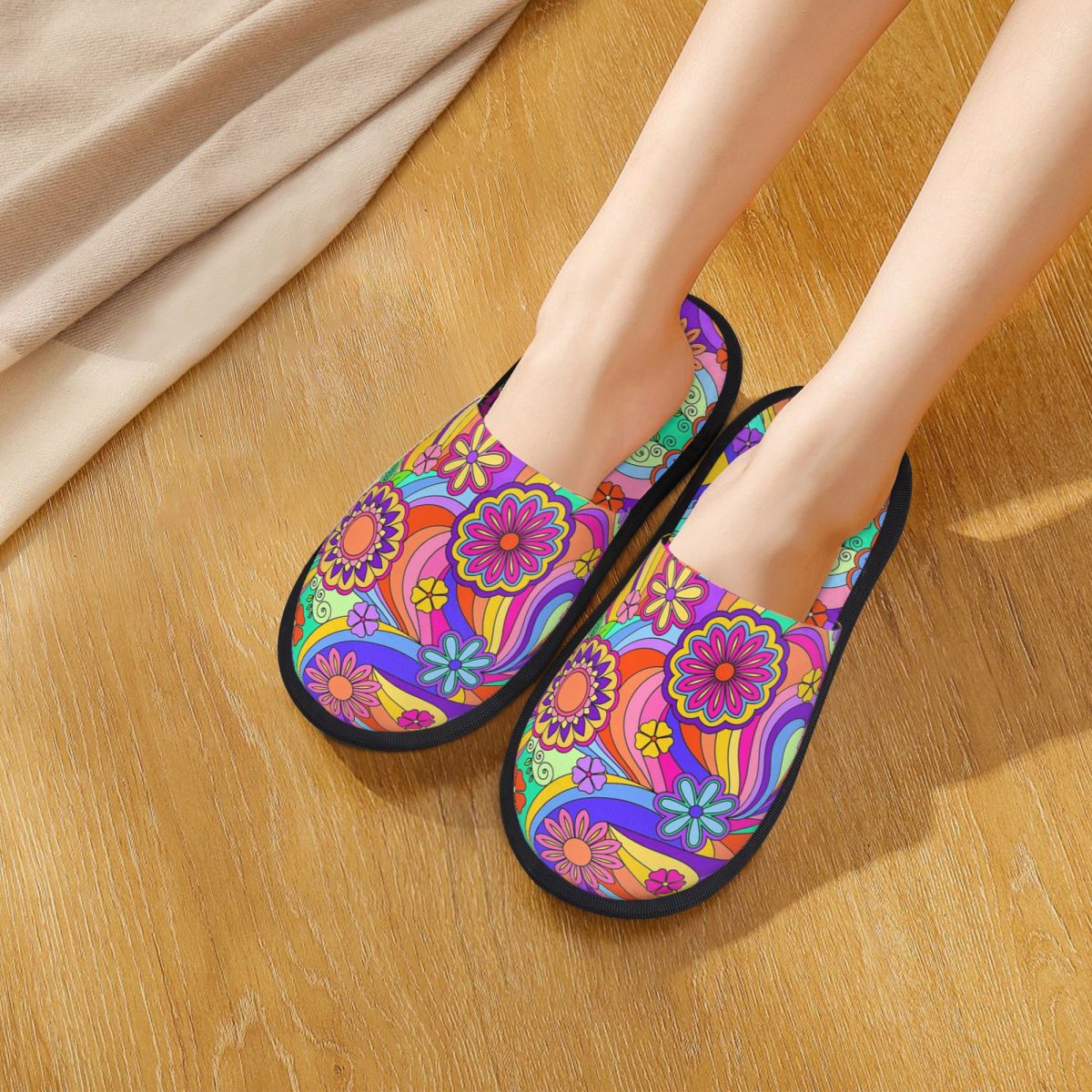 Custom Groovy Psychedelic Flow - Insole Memory Foam 评论和价格