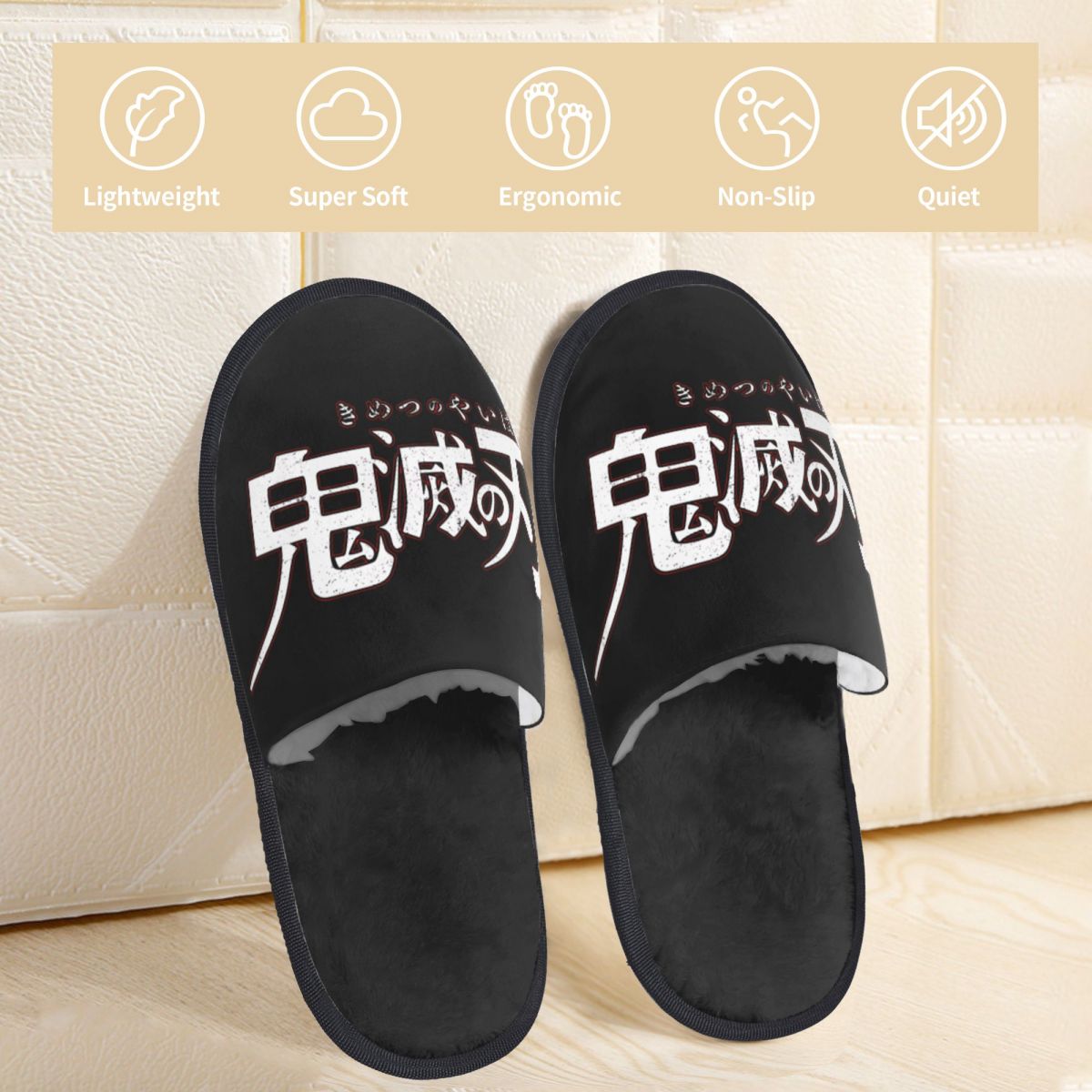 Demons Slayers Indoor Slippers - Insole Memory Foam 评论和价格