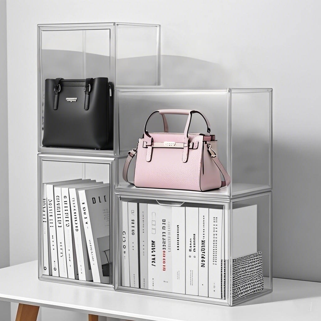 Clear Display Box Organizer St - Shoe Box Display 评论和价格