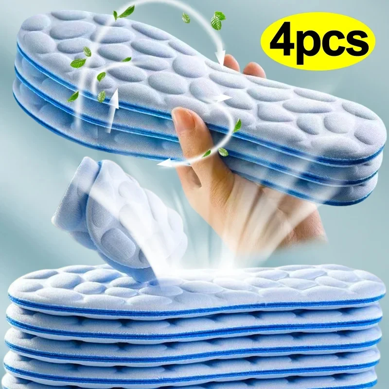 2/4pcs Soft Massage Memory Foa - Insole Memory Foam 评论和价格