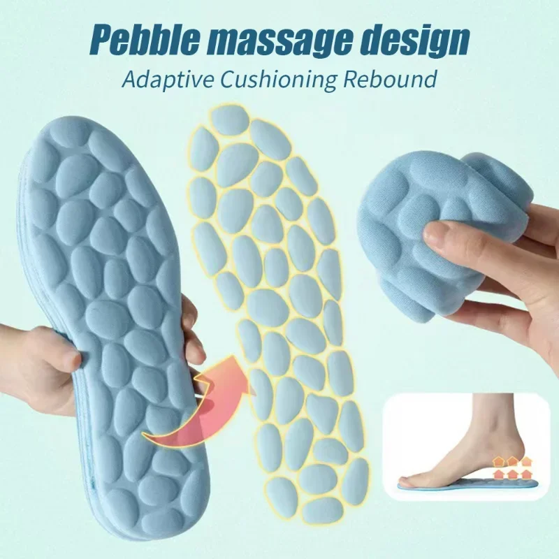 2/4pcs Soft Massage Memory Foa - Insole Memory Foam 评论和价格