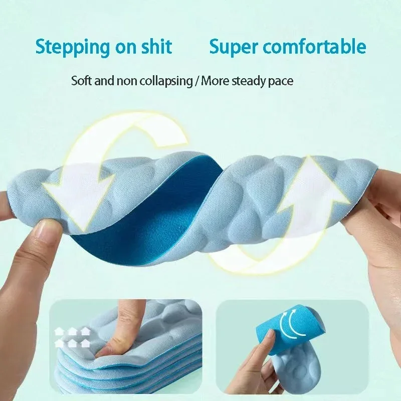 2/4pcs Soft Massage Memory Foa - Insole Memory Foam 评论和价格