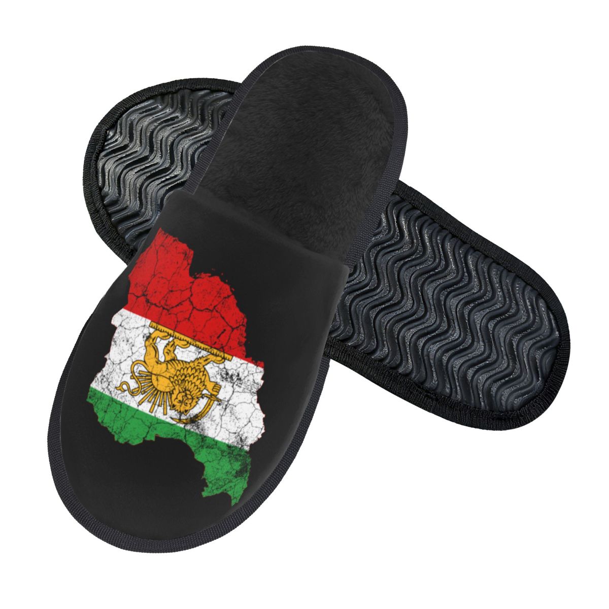 Custom Iran Flag Map With Lion - Insole Memory Foam 评论和价格